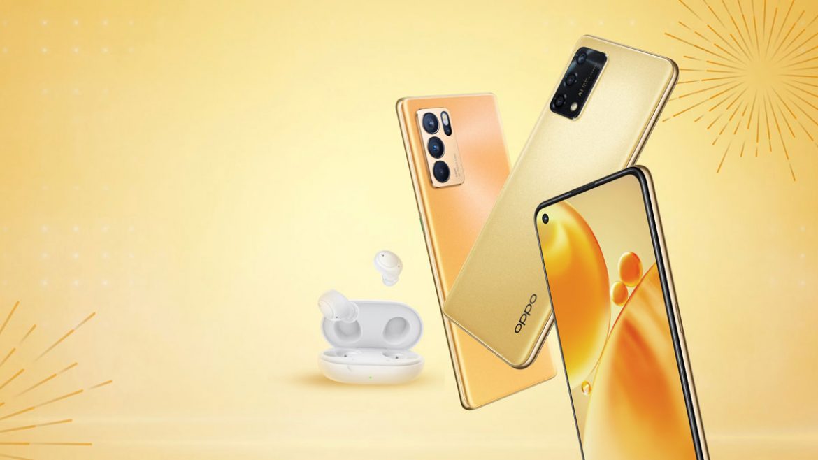 OPPO F19s e Reno6 Pro oro ufficiali gli smartphone dorati più sottili